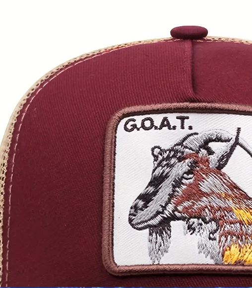 Breathable Unisex Animal Embroidered Baseball Cap for Outdoor Activities 48+ sold